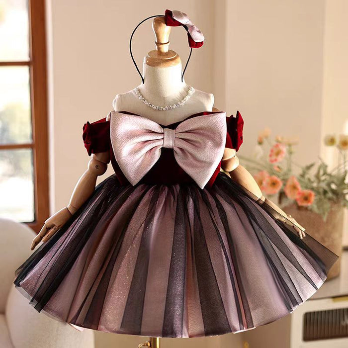 Girl Dress for Kids Wedding Birthday Holiday Party J464