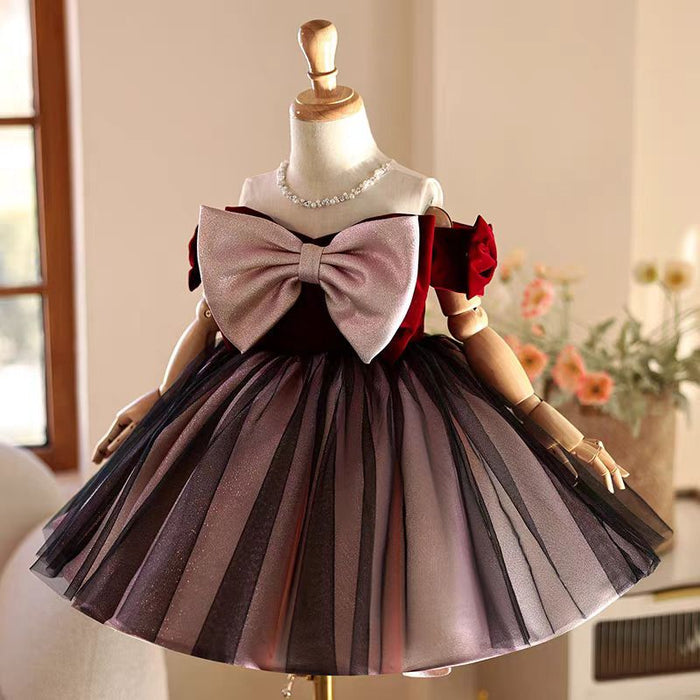 Girl Dress for Kids Wedding Birthday Holiday Party J464