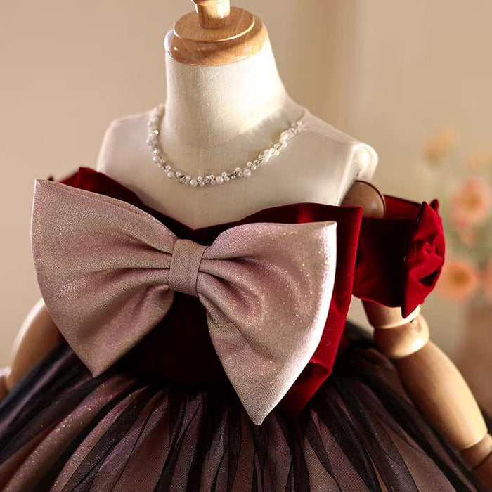 Girl Dress for Kids Wedding Birthday Holiday Party J464