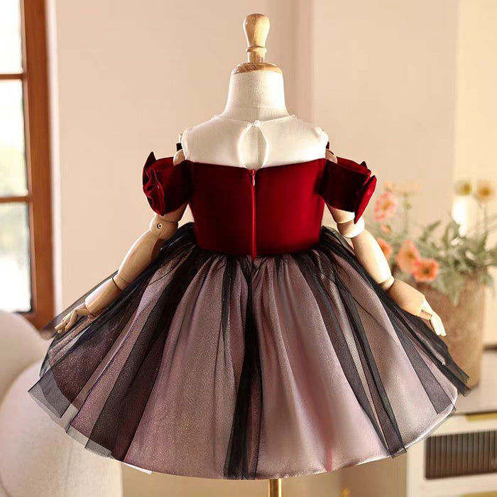 Girl Dress for Kids Wedding Birthday Holiday Party J464