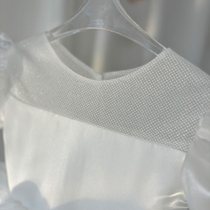 Girl Dress Puffy Sleeve for Kids Princess Birthday Wedding Party J373