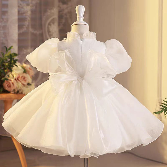 Graceful Flower Princess Girl Dress for Kids Wedding Party Gown J493