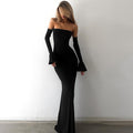 Gracy Maxi Dress - Black