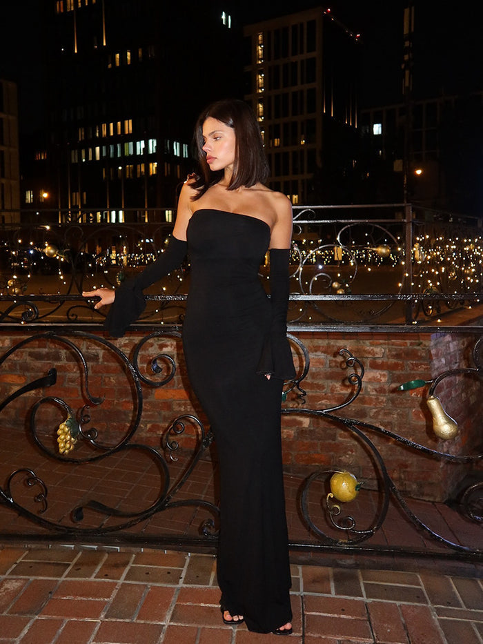 Gracy Maxi Dress - Black