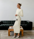 Greece Babe Midi Dress - Apricot