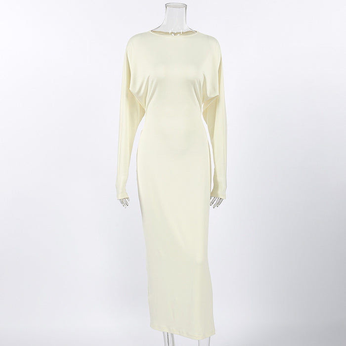 Greece Babe Midi Dress - Apricot