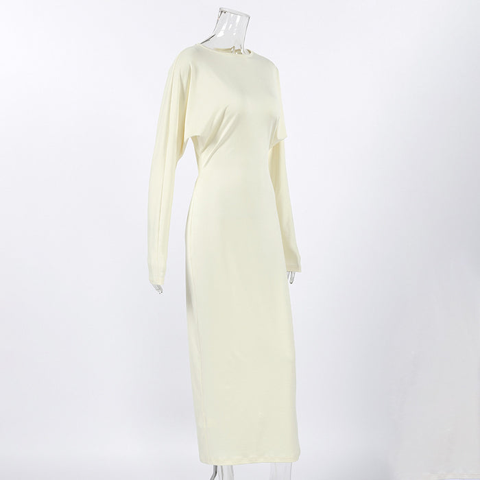 Greece Babe Midi Dress - Apricot