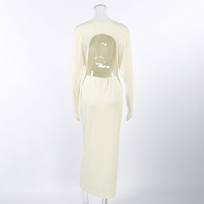 Greece Babe Midi Dress - Apricot
