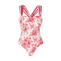Halo Heat Swimsuit  - Red