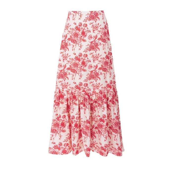 Halo Heat Swimsuit Wrap Skirt - Red