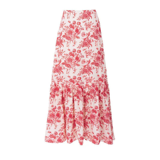 Halo Heat Swimsuit Wrap Skirt - Red