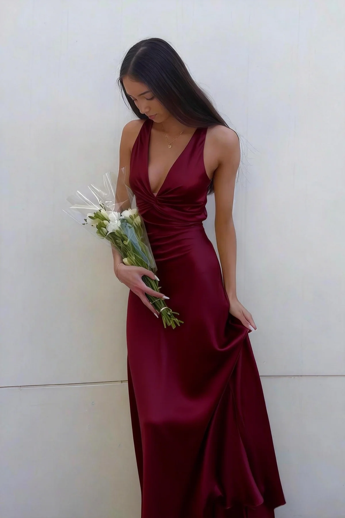 Burgundy / US 0