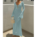 Harlow Maxi Dress - Light Blue
