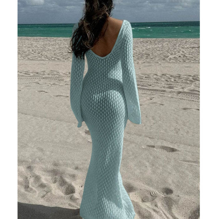 Harlow Maxi Dress - Light Blue