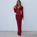 Heleny Top - Maroon