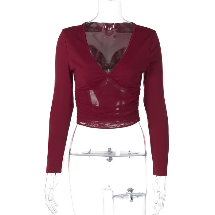 Heleny Top - Maroon