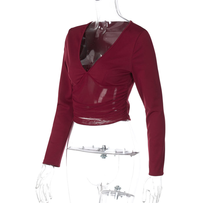 Heleny Top - Maroon