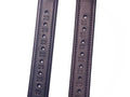 Henry James Precision Calfskin Stirrup Leathers - Black - 52"