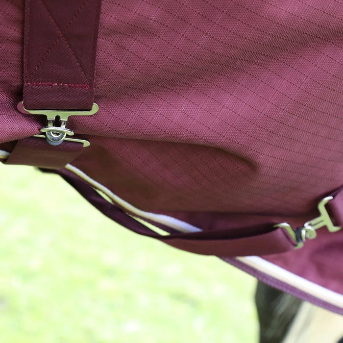 Highlander Plus 100 Combo Turnout Rug - Maroon - 5ft