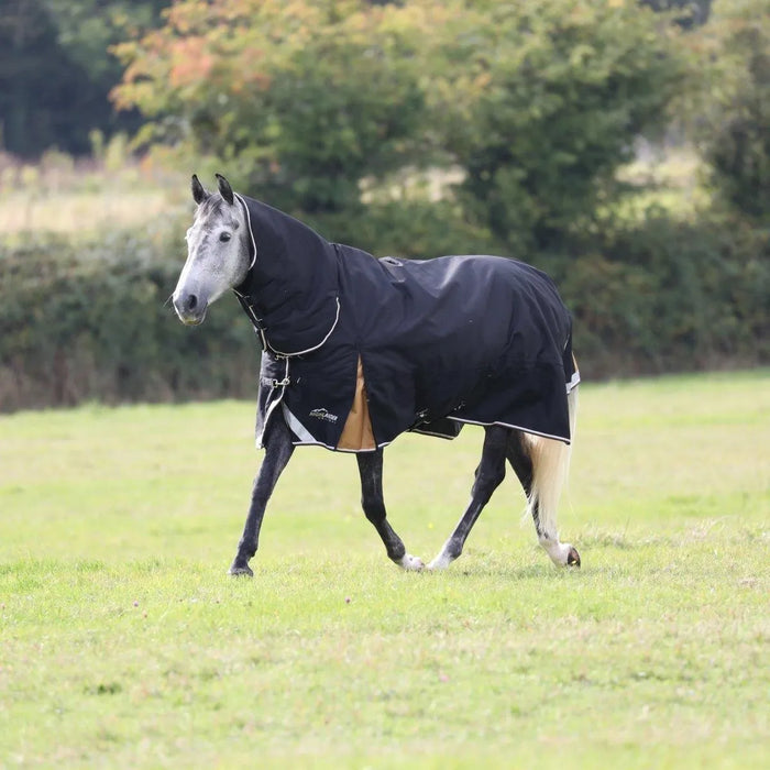 Highlander Plus 200 Combo Turnout Rug - Black - 5ft