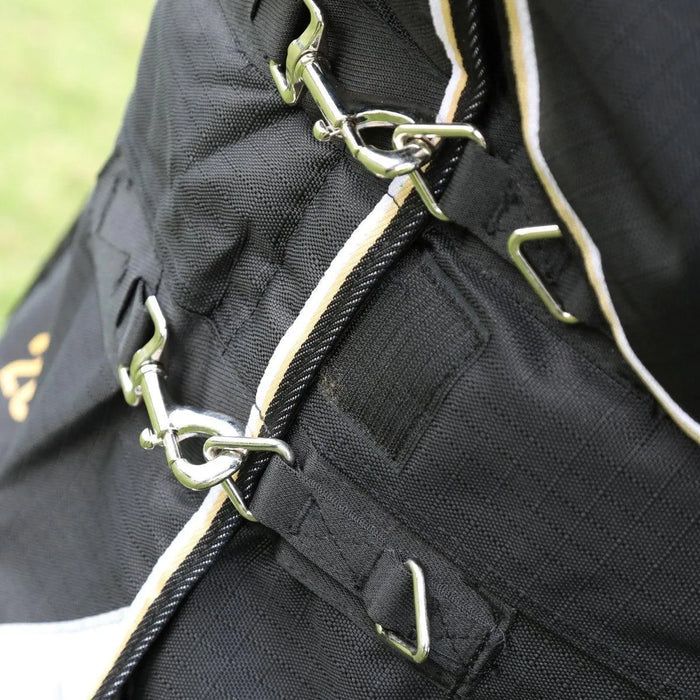 Highlander Plus 200 Turnout Rug - Black - 5ft
