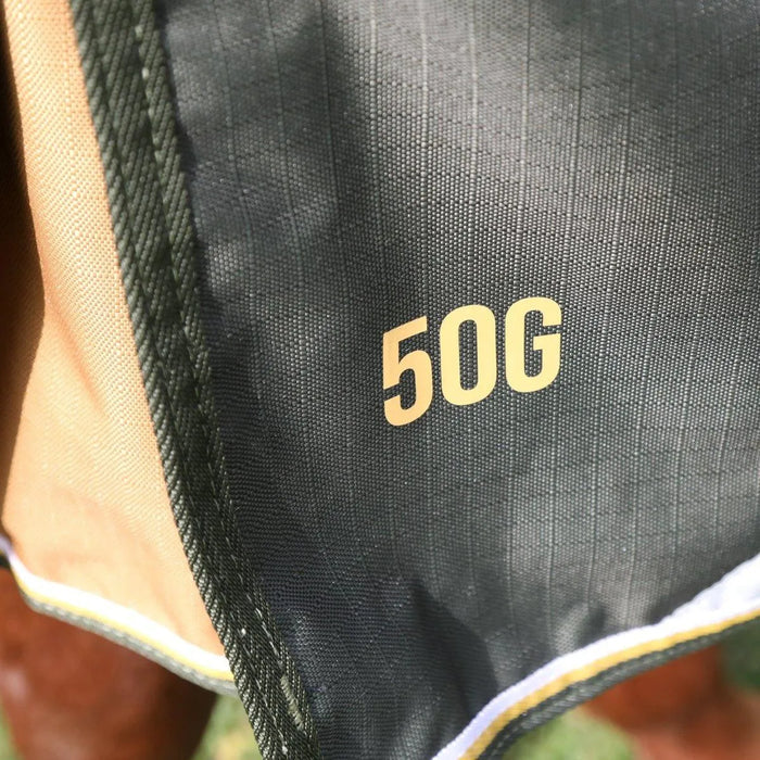 Highlander Plus 50 Turnout Rug - Green - 5ft