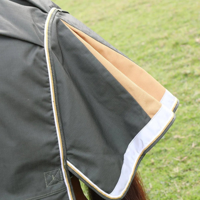 Highlander Plus 50 Turnout Rug - Green - 5ft