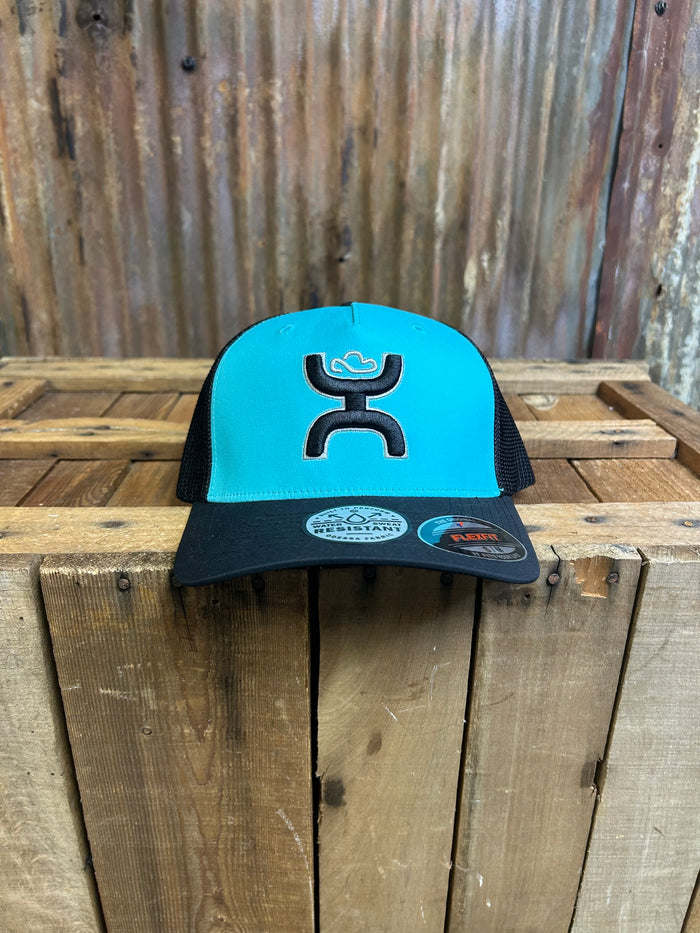 Hooey "Coach" Turquoise/Black Hat