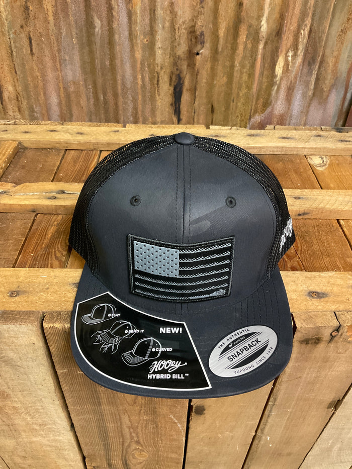 Hooey "Liberty Roper" Black Camo Hat