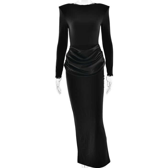 Hosé Maxi Dress - Black