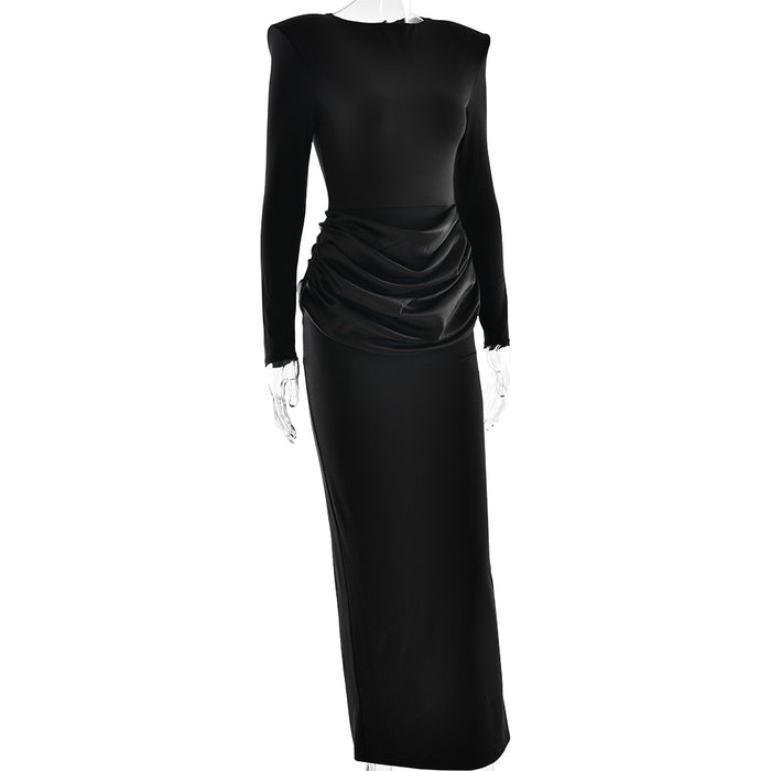 Hosé Maxi Dress - Black