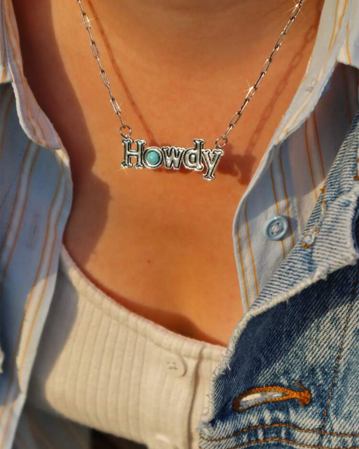 Howdy Stone Necklace