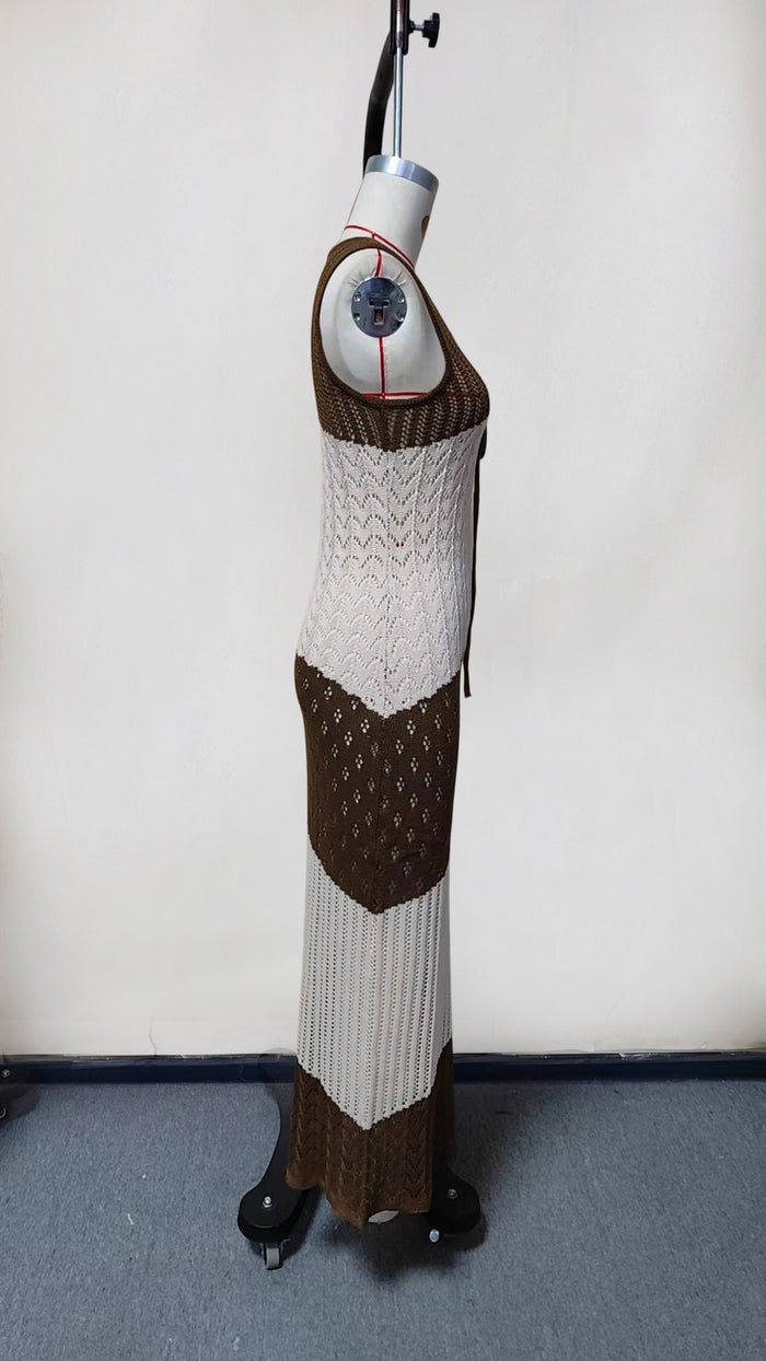 Ivy Maxi Dress - Brown