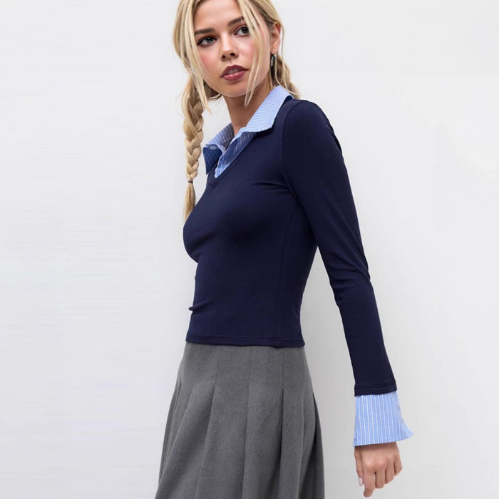 Jessy Top - Navy Blue