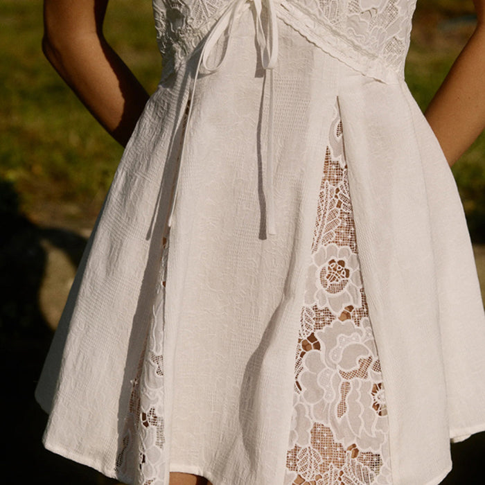 Joan Mini Dress - White