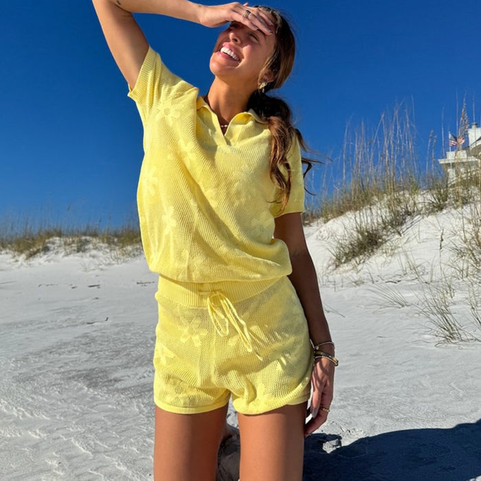 Josephine Co ord Set - Yellow
