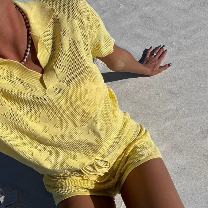 Josephine Co ord Set - Yellow