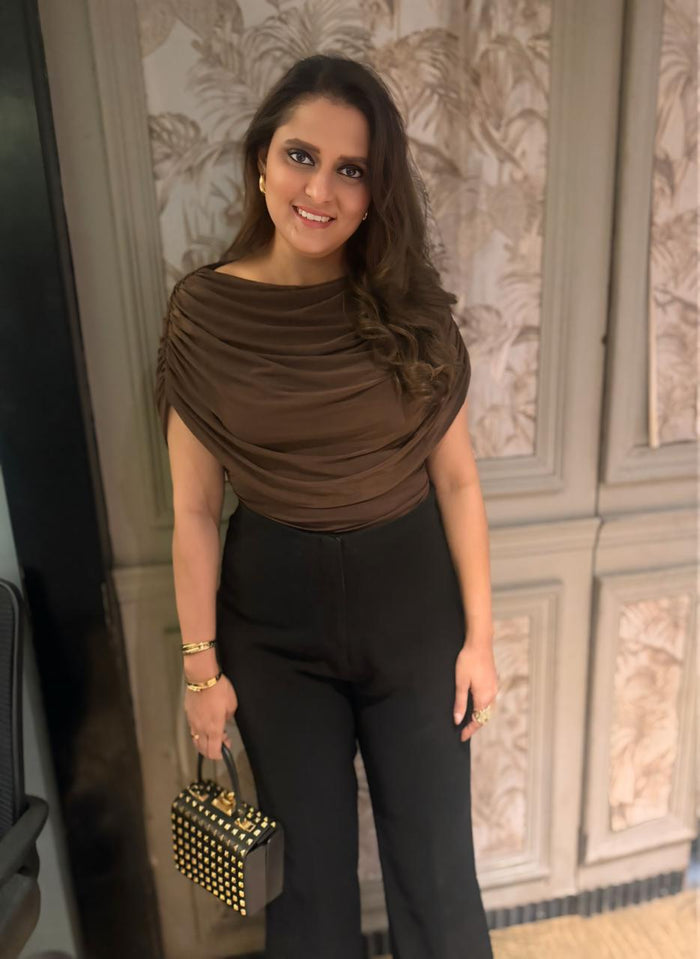 Josie Top - Brown