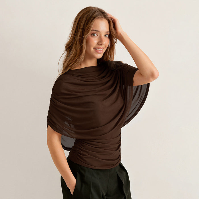 Josie Top - Brown