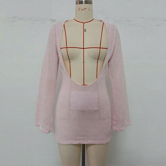Kael Mini Dress - Pink