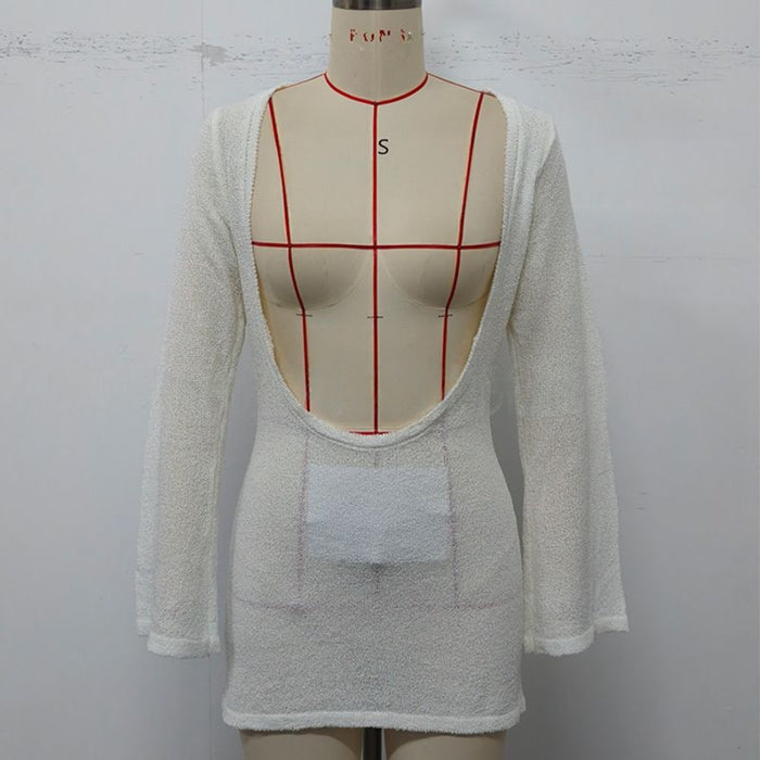 Kael Mini Dress - White