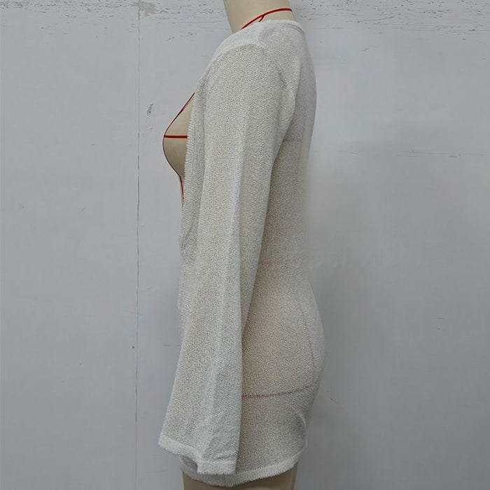 Kael Mini Dress - White