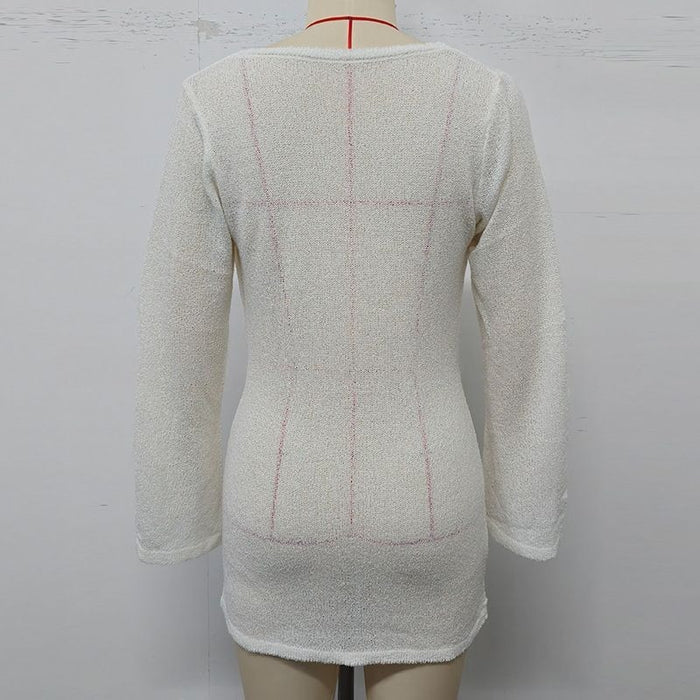 Kael Mini Dress - White