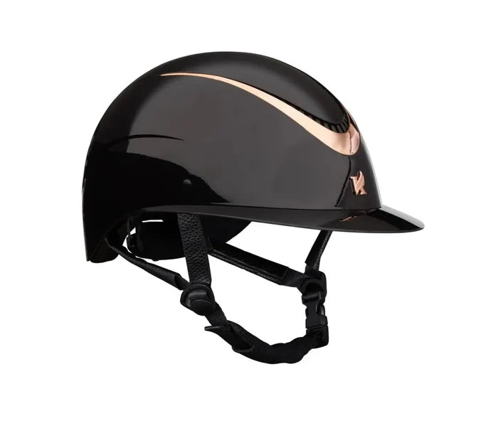 Karben Alina Ellipse Riding Hat - Black/Gunmetal - 52-54cm
