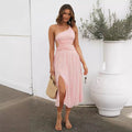 Kelly Midi Dress - Pink