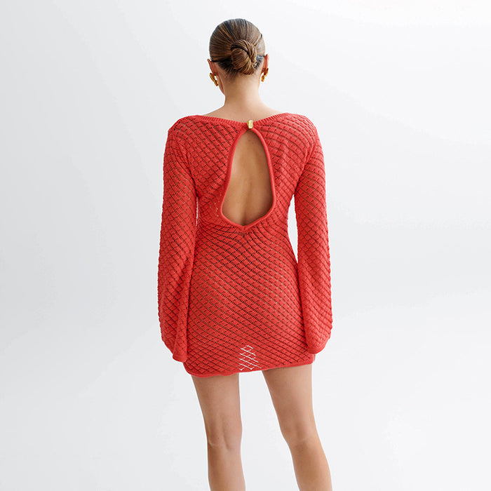 Kia Mini Dress - Red