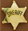 Kid's Sheriff Badge
