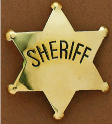 Kid's Sheriff Badge