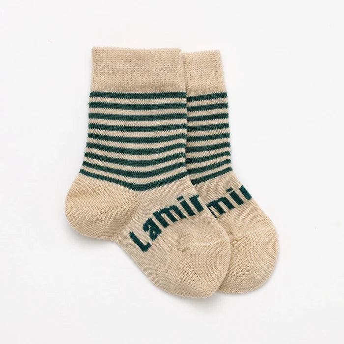 Lamington Baby Merino Crew Socks - Tui