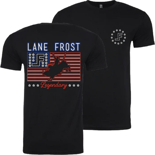 Lane Frost "Neon Patriot" T-Shirt